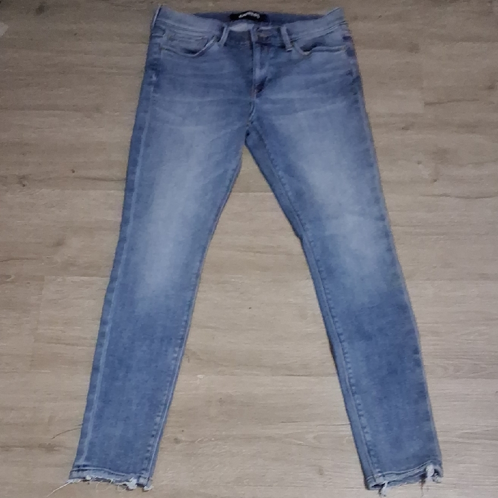 Express Blue Skinny Jeans Modern Fit